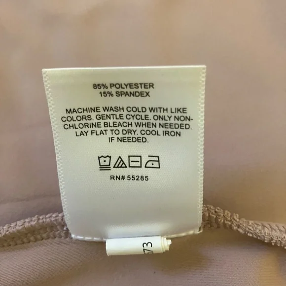 Express Body Contour Women's Top Pink Short Sleeve - Size L - Picture 7 of 7